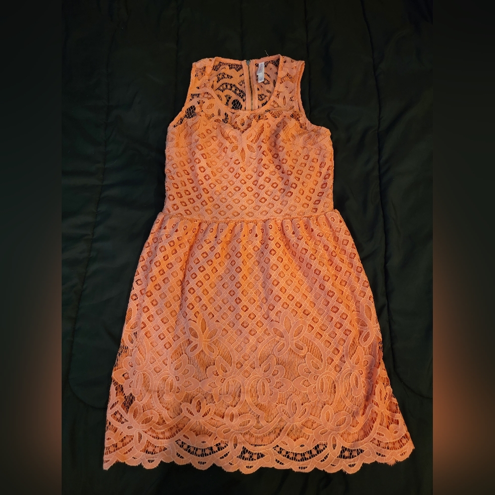 Womens size Large Xhliration Peach dress